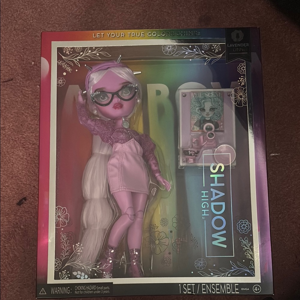 Shadow High Lavender Doll